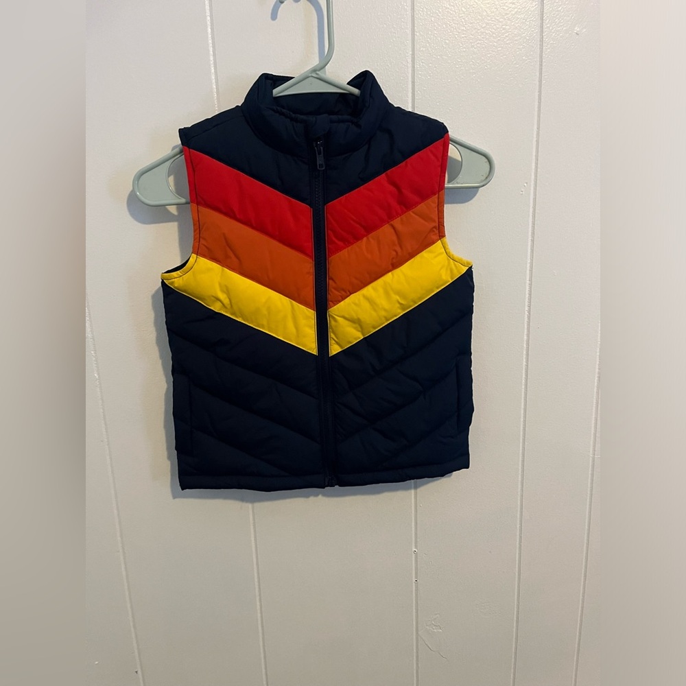 Janie and jack kids puffer vest size 5/6